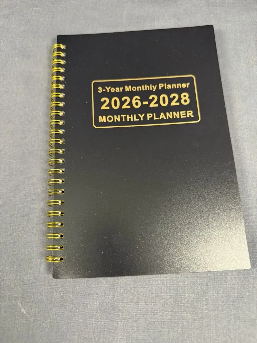 Monthly Planner 2026-2028, 3 Year 5.7'' X 8.5'', Black(JAN2026-DEC2028)